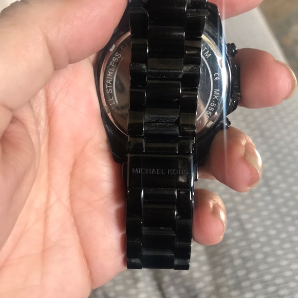 Black Michael Kors graphite watch- - Picture 3 of 7